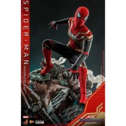 Hot Toys Marvel Spider-Man: Far From Home Movie Masterpiece Action Figure 1/6 Spider-Man (Integrated Suit) 29cm -Television Action Figures Shop 13482304 2144911788264646