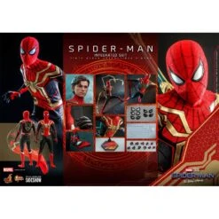 Hot Toys Marvel Spider-Man: Far From Home Movie Masterpiece Action Figure 1/6 Spider-Man (Integrated Suit) 29cm -Television Action Figures Shop 13482304 9404911788645187