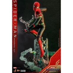 Hot Toys Marvel Spider-Man: Far From Home Movie Masterpiece Action Figure 1/6 Spider-Man (Integrated Suit) 29cm -Television Action Figures Shop 13482304 9954911788140650