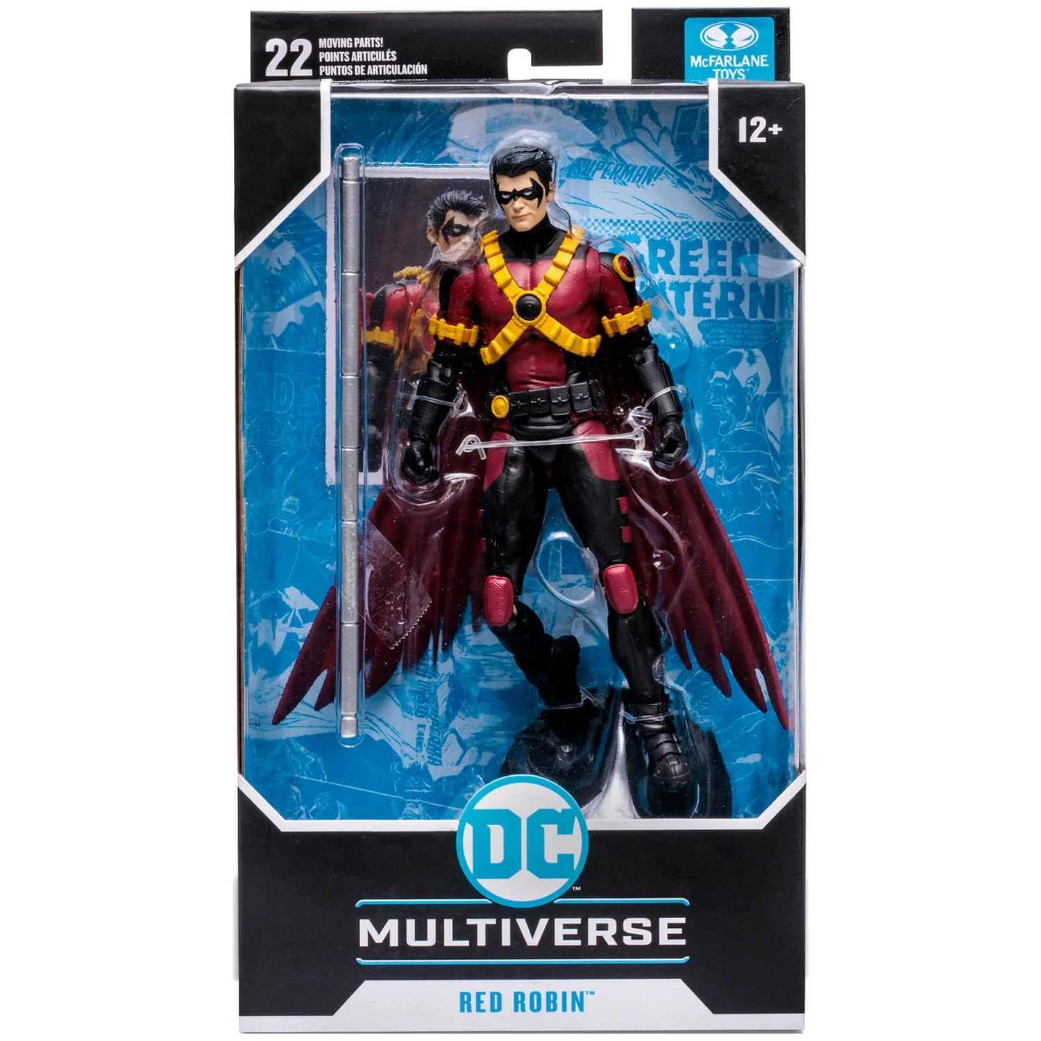 McFarlane Toys DC Multiverse 7 Inch Figure - Red Robin 5 McFarlane Toys DC Multiverse 7 Inch Figure - Red Robin - Image 3