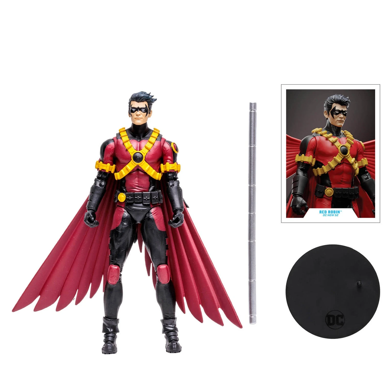 McFarlane Toys DC Multiverse 7 Inch Figure - Red Robin 6 McFarlane Toys DC Multiverse 7 Inch Figure - Red Robin - Image 4