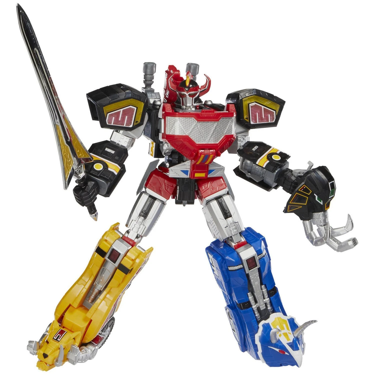 Hasbro Power Rangers Lightning Collection Zord Ascension Project Mighty Morphin Dino Megazord Figure 5 Hasbro Power Rangers Lightning Collection Zord Ascension Project Mighty Morphin Dino Megazord Figure - Image 3
