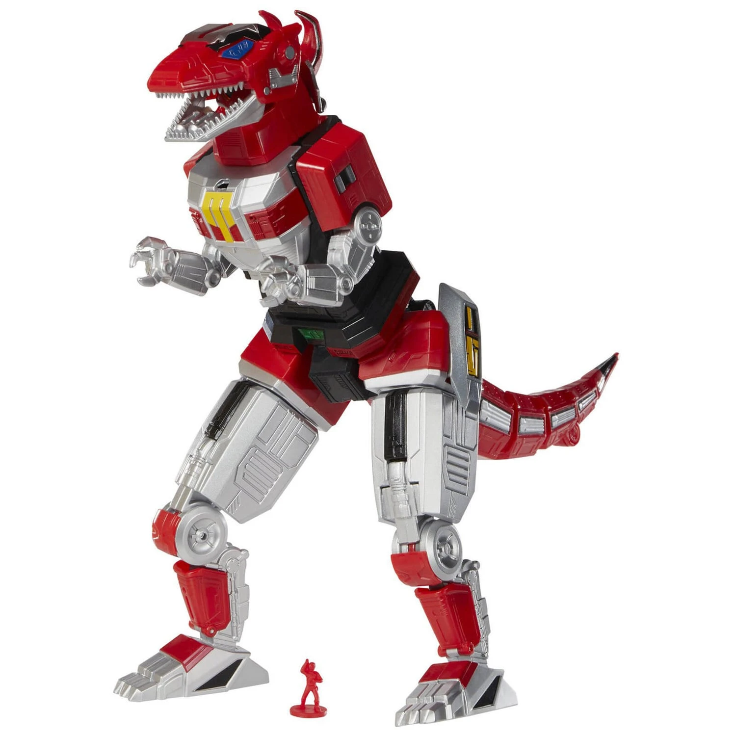 Hasbro Power Rangers Lightning Collection Zord Ascension Project Mighty Morphin Dino Megazord Figure 16 Hasbro Power Rangers Lightning Collection Zord Ascension Project Mighty Morphin Dino Megazord Figure - Image 14
