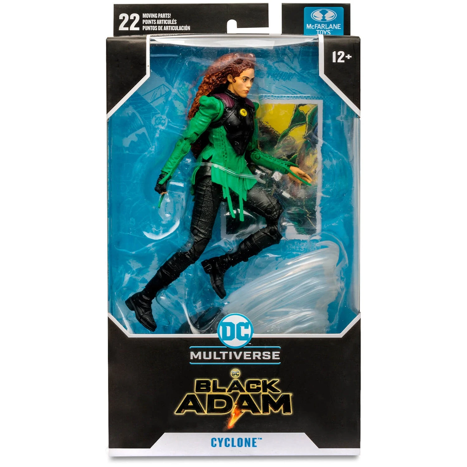 McFarlane DC Multiverse Black Adam 7" Action Figure - Cyclone 5 McFarlane DC Multiverse Black Adam 7" Action Figure - Cyclone - Image 3