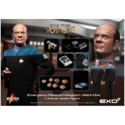 EXO-6 Star Trek: Voyager 1/6 Scale Figure - The Doctor (Emergency Medical Hologram) -Television Action Figures Shop 13504637 1494917137739066