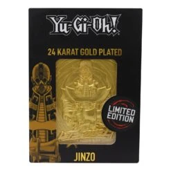 Fanattik Yu-Gi-Oh! 24K Gold Plated Jinzo Ingot -Television Action Figures Shop 13646553 1284933242516618
