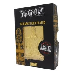 Fanattik Yu-Gi-Oh! 24K Gold Plated Jinzo Ingot -Television Action Figures Shop 13646553 1354933242573210