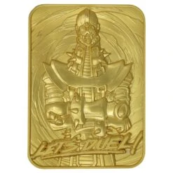 Fanattik Yu-Gi-Oh! 24K Gold Plated Jinzo Ingot