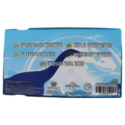 Fanattik Jurassic World 24k Gold Plated Gyrosphere Ticket -Television Action Figures Shop 13646556 6664933243480476