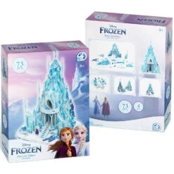 Disney Frozen Ice Palace Paper Core 3D Puzzle Model -Television Action Figures Shop 13701011 4054941008555376