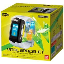 Television Action Figures Shop 27 Bandai Digimon Vital Bracelet Fitness Tracker Watch In White