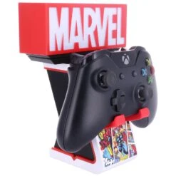 Cable Guys Marvel Red Logo Light Up Ikon Controller And Smartphone Stand -Television Action Figures Shop 13758179 1094993397471193