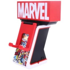 Cable Guys Marvel Red Logo Light Up Ikon Controller And Smartphone Stand -Television Action Figures Shop 13758179 1444993397407689