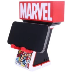 Cable Guys Marvel Red Logo Light Up Ikon Controller And Smartphone Stand -Television Action Figures Shop 13758179 2094993397659056