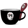 Friday The 13th Ceramic Soup Mug With Spoon -Television Action Figures Shop 13863496 6404965344801052
