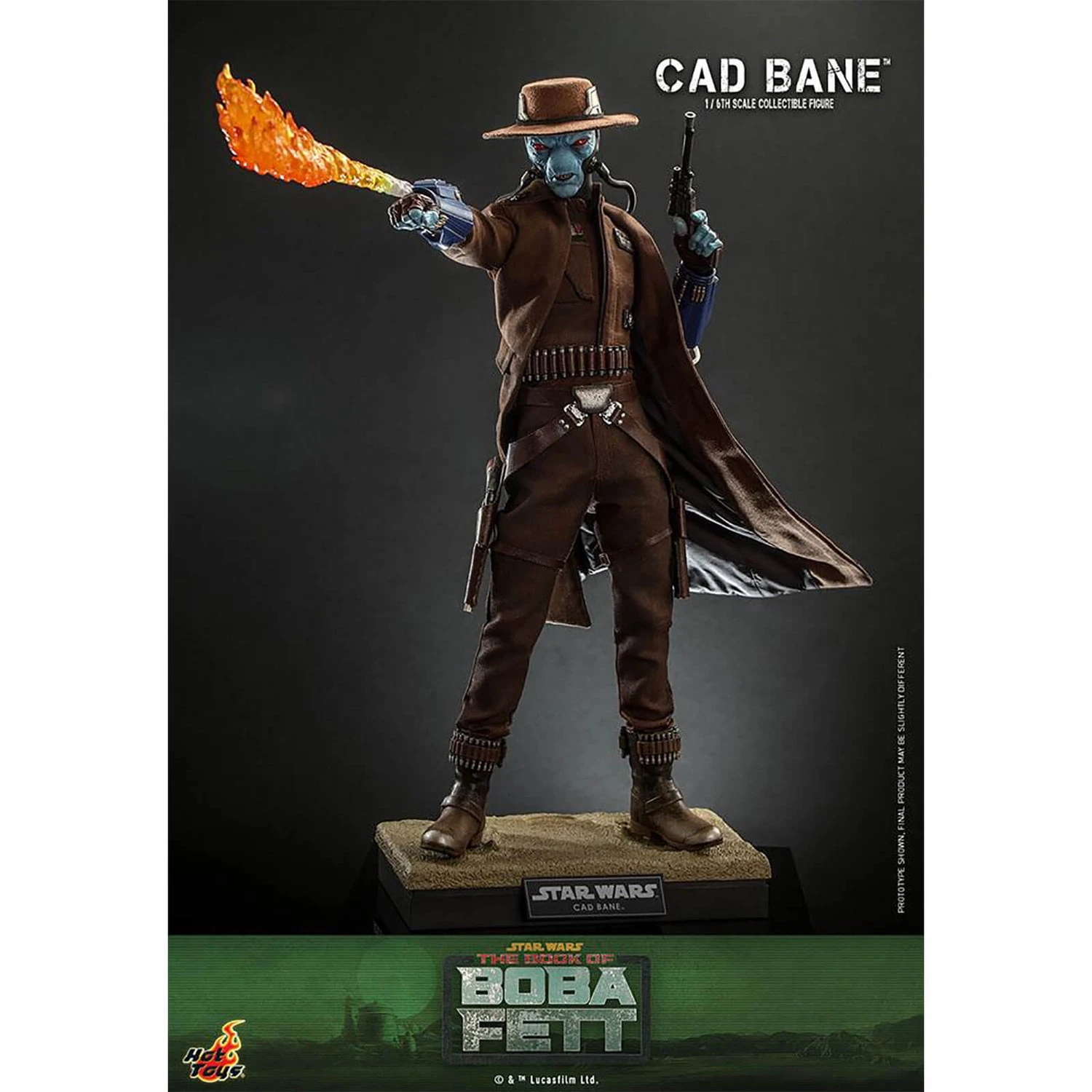 Hot Toys Star Wars: The Book Of Boba Fett Action Figure 1/6 Cad Bane 34cm 5 Hot Toys Star Wars: The Book Of Boba Fett Action Figure 1/6 Cad Bane 34cm - Image 3