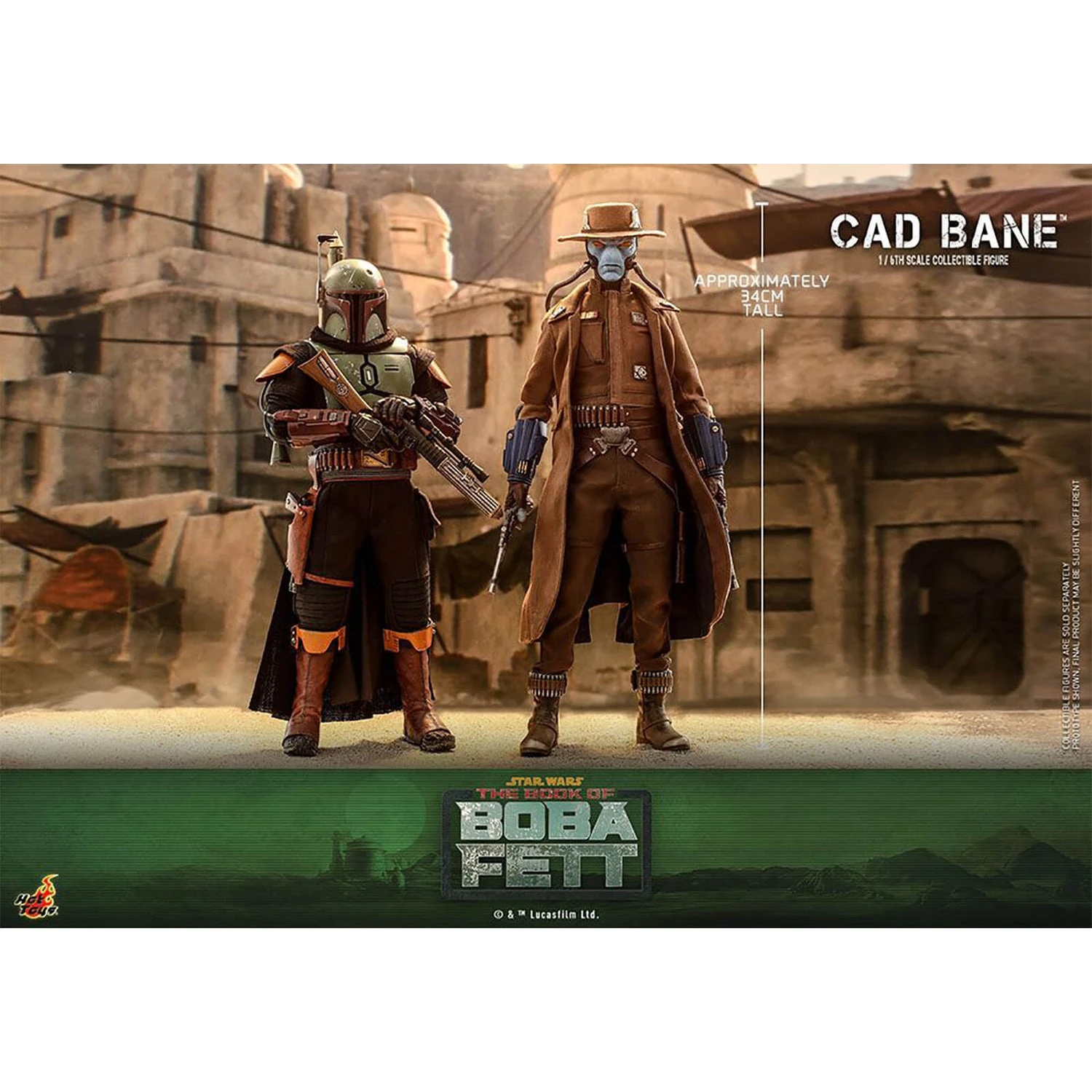 Hot Toys Star Wars: The Book Of Boba Fett Action Figure 1/6 Cad Bane 34cm 10 Hot Toys Star Wars: The Book Of Boba Fett Action Figure 1/6 Cad Bane 34cm - Image 8