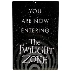 Trick Or Treat Studios The Twilight Zone Metal Sign