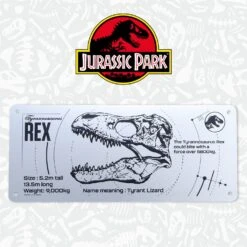 Fanattik Jurassic Park Schematic Plate -Television Action Figures Shop 13994676 2074993407351618