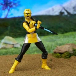 Hasbro Power Rangers Lightning Collection Beast Morphers Yellow Ranger Action Figure -Television Action Figures Shop 13997662 1824993711158507