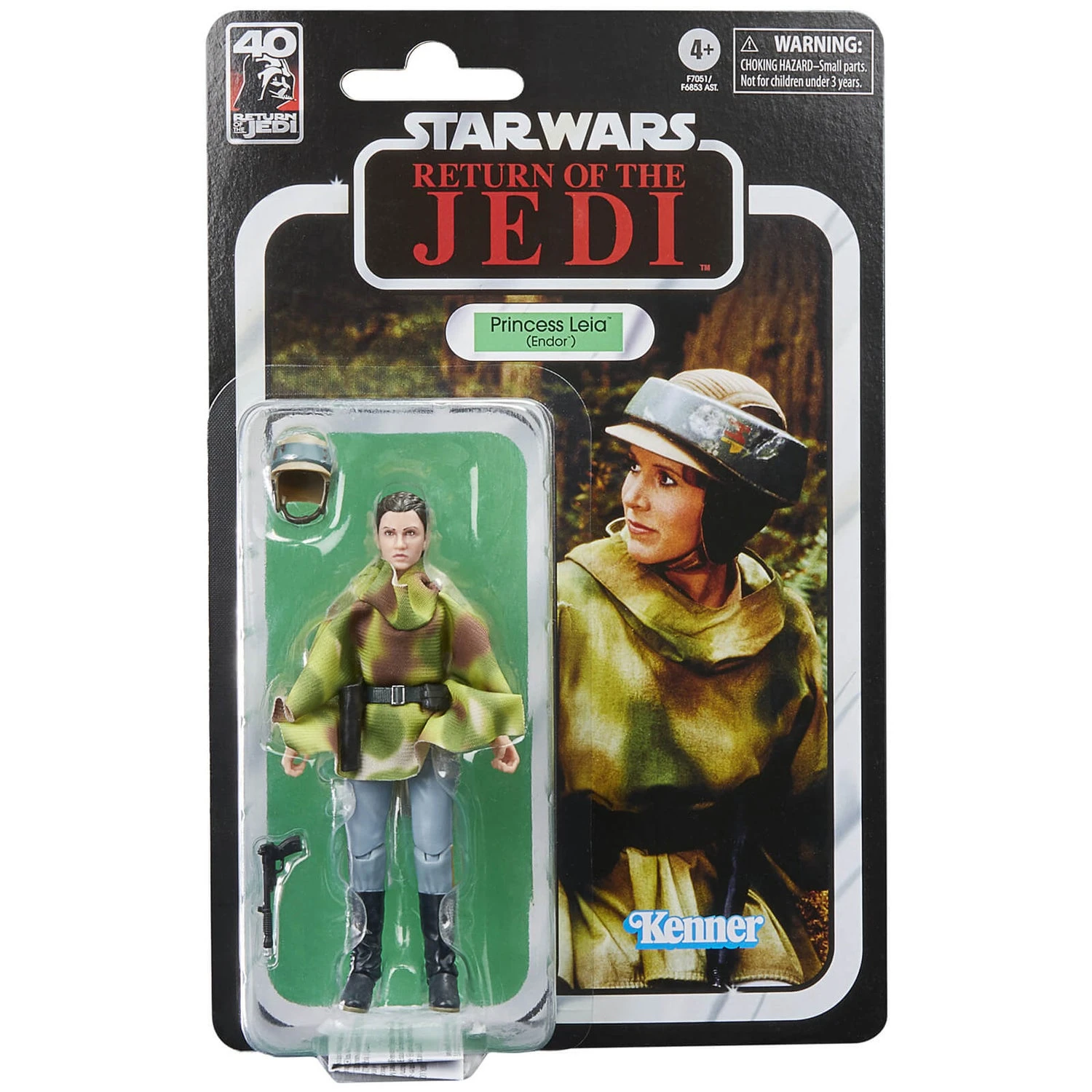 Hasbro Star Wars The Black Series Princess Leia (Endor) Action Figure 7 Hasbro Star Wars The Black Series Princess Leia (Endor) Action Figure - Image 5