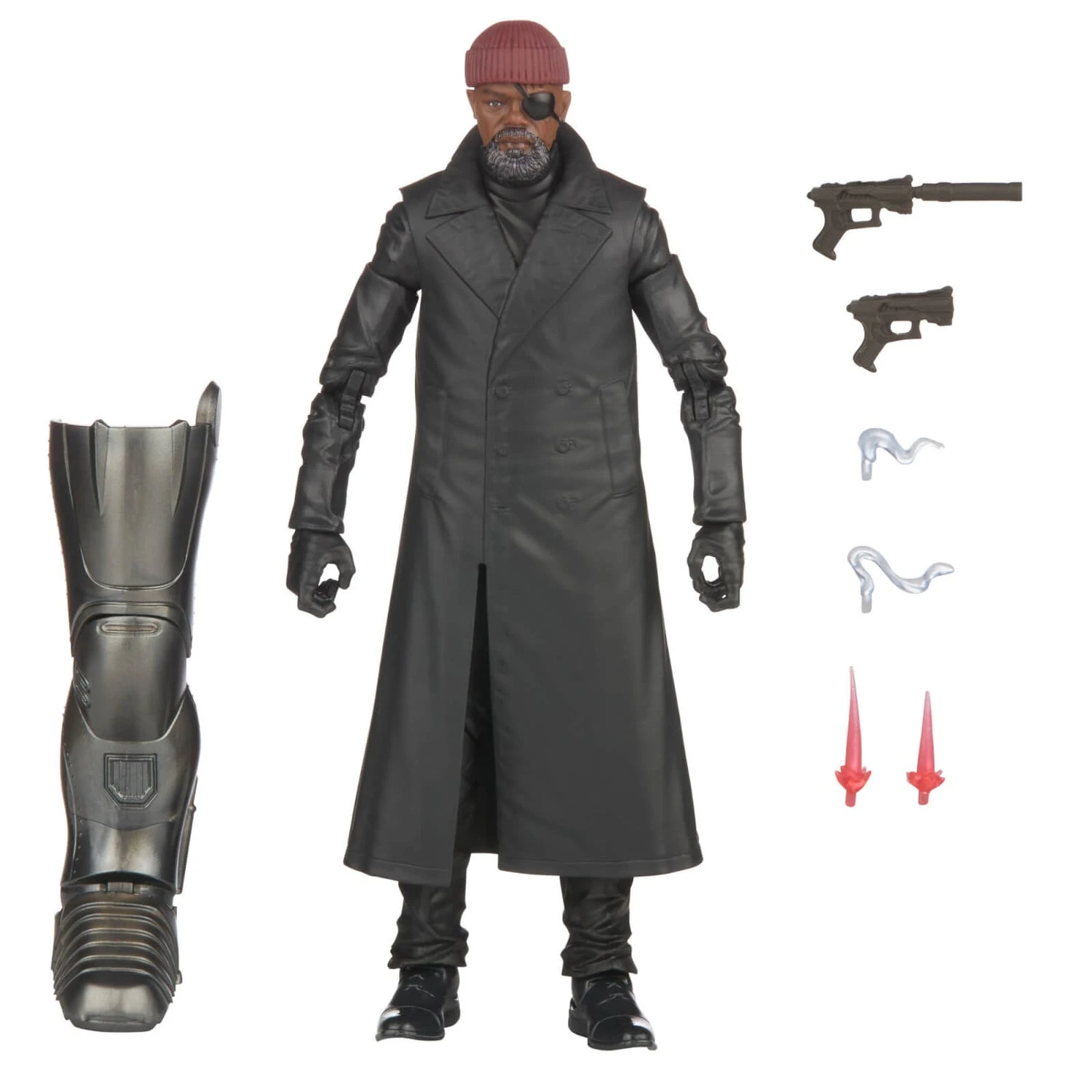 Hasbro Marvel Legends Series Nick Fury Action Figures (6”) 4 Hasbro Marvel Legends Series Nick Fury Action Figures (6”) - Image 2