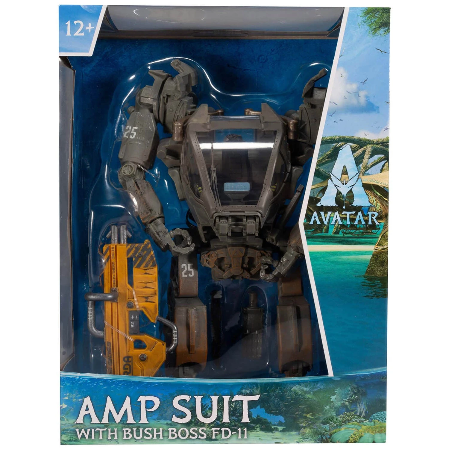 McFarlane Disney Avatar: The Way Of Water - Amp Suit With Bush Boss FD-11 Mega Figure 12 McFarlane Disney Avatar: The Way Of Water - Amp Suit With Bush Boss FD-11 Mega Figure - Image 10