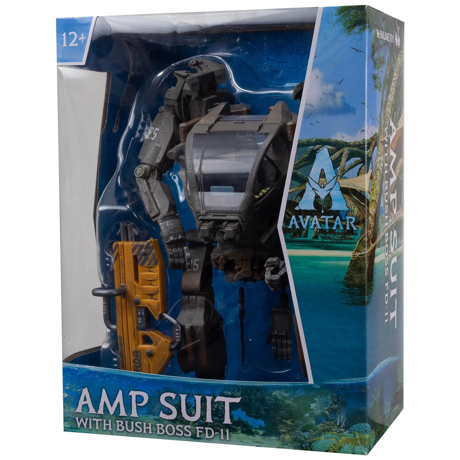 McFarlane Disney Avatar: The Way Of Water - Amp Suit With Bush Boss FD-11 Mega Figure 13 McFarlane Disney Avatar: The Way Of Water - Amp Suit With Bush Boss FD-11 Mega Figure - Image 11