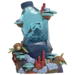 Television Action Figures Shop 7 Mighty Jaxx Message In A Bottle By Kerby Rosanes 8" Polystone Art Toy