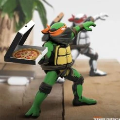 Mighty Jaxx Teenage Mutant Ninja Turtles: Food Fight By Ndikol 8" Vinyl Art Toy -Television Action Figures Shop 14244399 1905033506747110