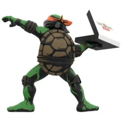 Mighty Jaxx Teenage Mutant Ninja Turtles: Food Fight By Ndikol 8" Vinyl Art Toy -Television Action Figures Shop 14244399 5145033506578510