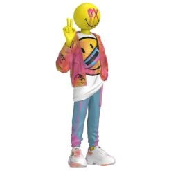 Mighty Jaxx B. Smiley (50th Anniversary Edition) 12” Vinyl Art Toy -Television Action Figures Shop 14244403 1755033507780802