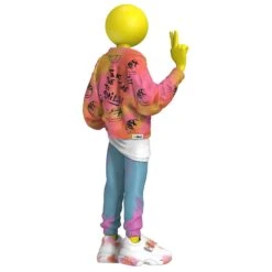 Mighty Jaxx B. Smiley (50th Anniversary Edition) 12” Vinyl Art Toy -Television Action Figures Shop 14244403 5535033507890485