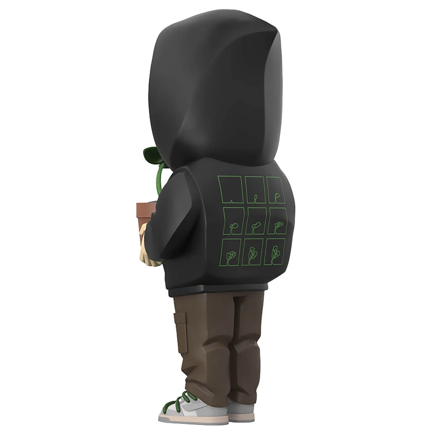 Mighty Jaxx Aplasticplant By Yarms 8" Vinyl Art Toy 6 Mighty Jaxx Aplasticplant By Yarms 8" Vinyl Art Toy - Image 4