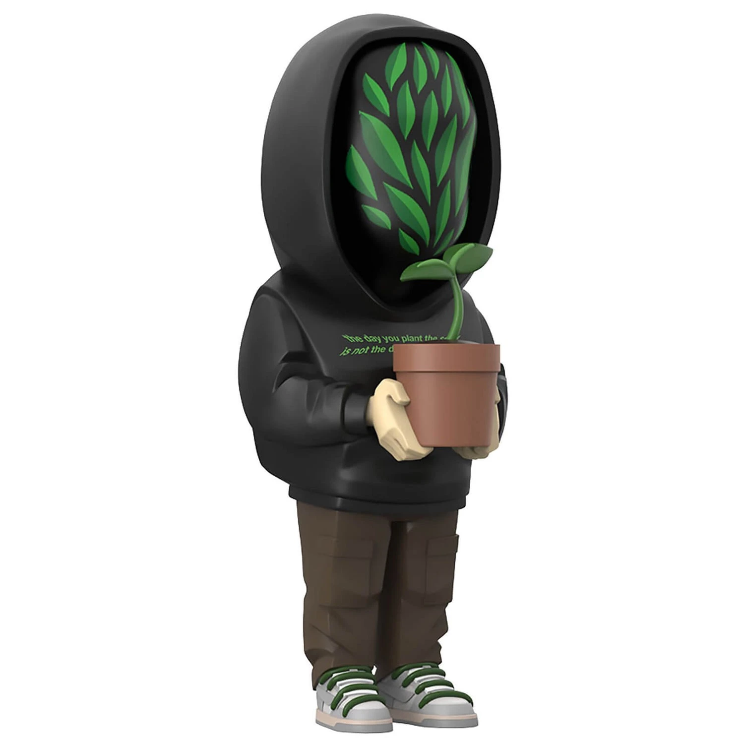 Mighty Jaxx Aplasticplant By Yarms 8" Vinyl Art Toy 10 Mighty Jaxx Aplasticplant By Yarms 8" Vinyl Art Toy - Image 8