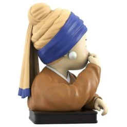 Mighty Jaxx Art Of Picking: Girl With A Pearl Earring By Po Yun Wang Figure -Television Action Figures Shop 14512119 1335037977349951