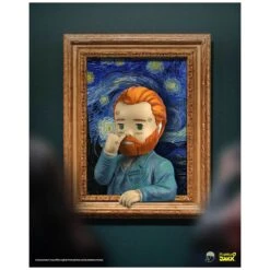 Mighty Jaxx Art Of Picking: Van Gogh By Po Yun Wang Figure -Television Action Figures Shop 14512121 2975037978134406