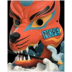 Mighty Jaxx Kitsune Mask (Asagiri Edition) By Jor. Ros -Television Action Figures Shop 14512139 1865037986887095
