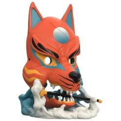 Mighty Jaxx Kitsune Mask (Asagiri Edition) By Jor. Ros -Television Action Figures Shop 14512139 5085037986781855