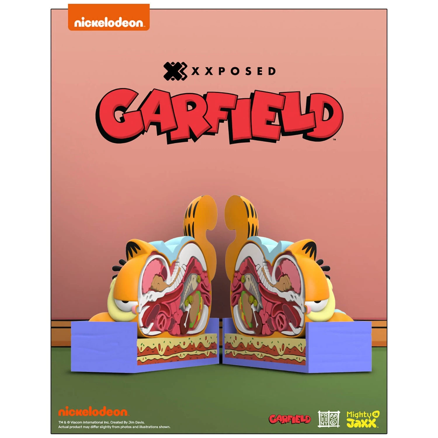 Mighty Jaxx XXPOSED Garfield Collectible Figure 14 Mighty Jaxx XXPOSED Garfield Collectible Figure - Image 12