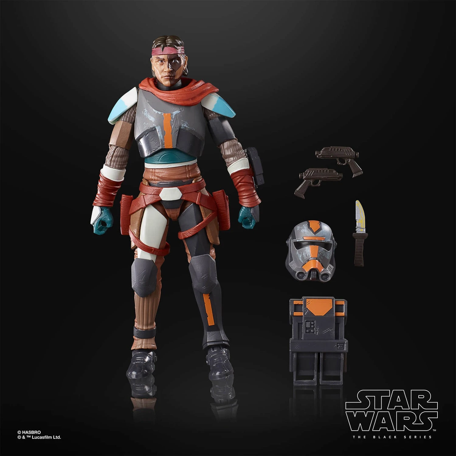 Hasbro Star Wars The Black Series Hunter (Mercenary Gear) Action Figure 11 Hasbro Star Wars The Black Series Hunter (Mercenary Gear) Action Figure - Image 9