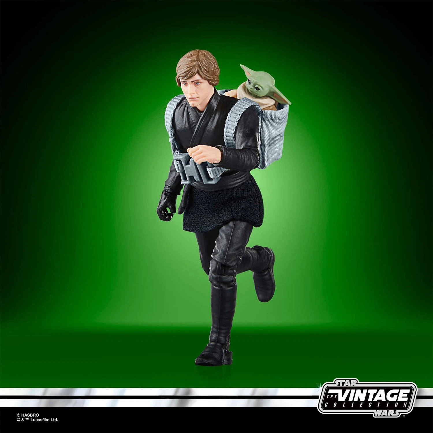 Hasbro Star Wars The Vintage Collection Luke Skywalker & Grogu Action Figures 2-Pack 9 Hasbro Star Wars The Vintage Collection Luke Skywalker & Grogu Action Figures 2-Pack - Image 7