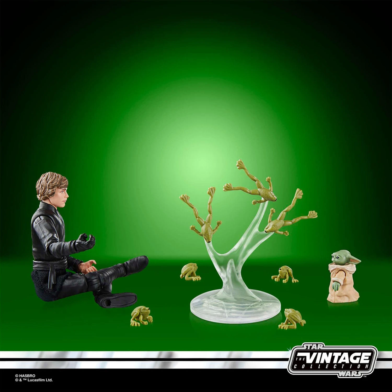 Hasbro Star Wars The Vintage Collection Luke Skywalker & Grogu Action Figures 2-Pack 8 Hasbro Star Wars The Vintage Collection Luke Skywalker & Grogu Action Figures 2-Pack - Image 6