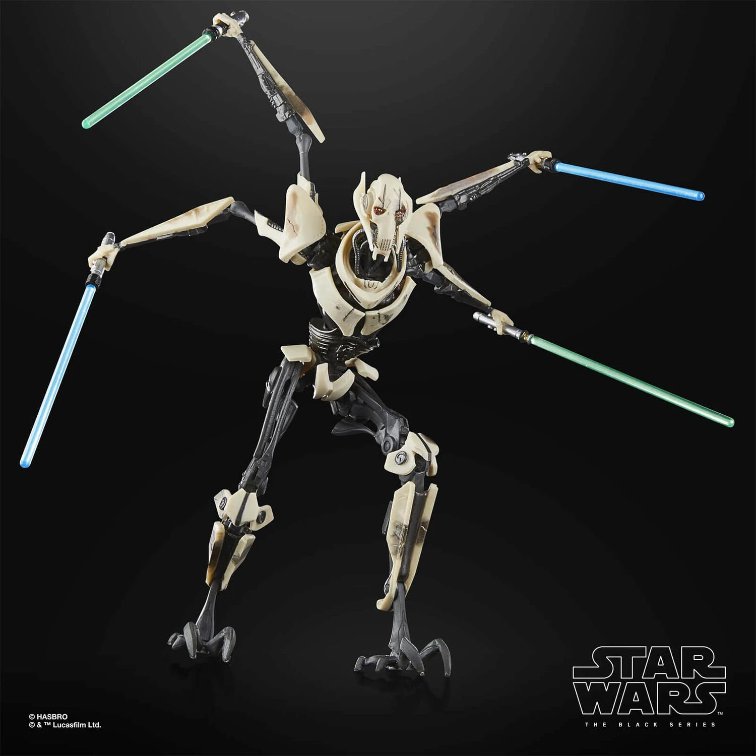 Hasbro Star Wars The Black Series General Grievous (Battle Damaged) Action Figure 4 Hasbro Star Wars The Black Series General Grievous (Battle Damaged) Action Figure - Image 2