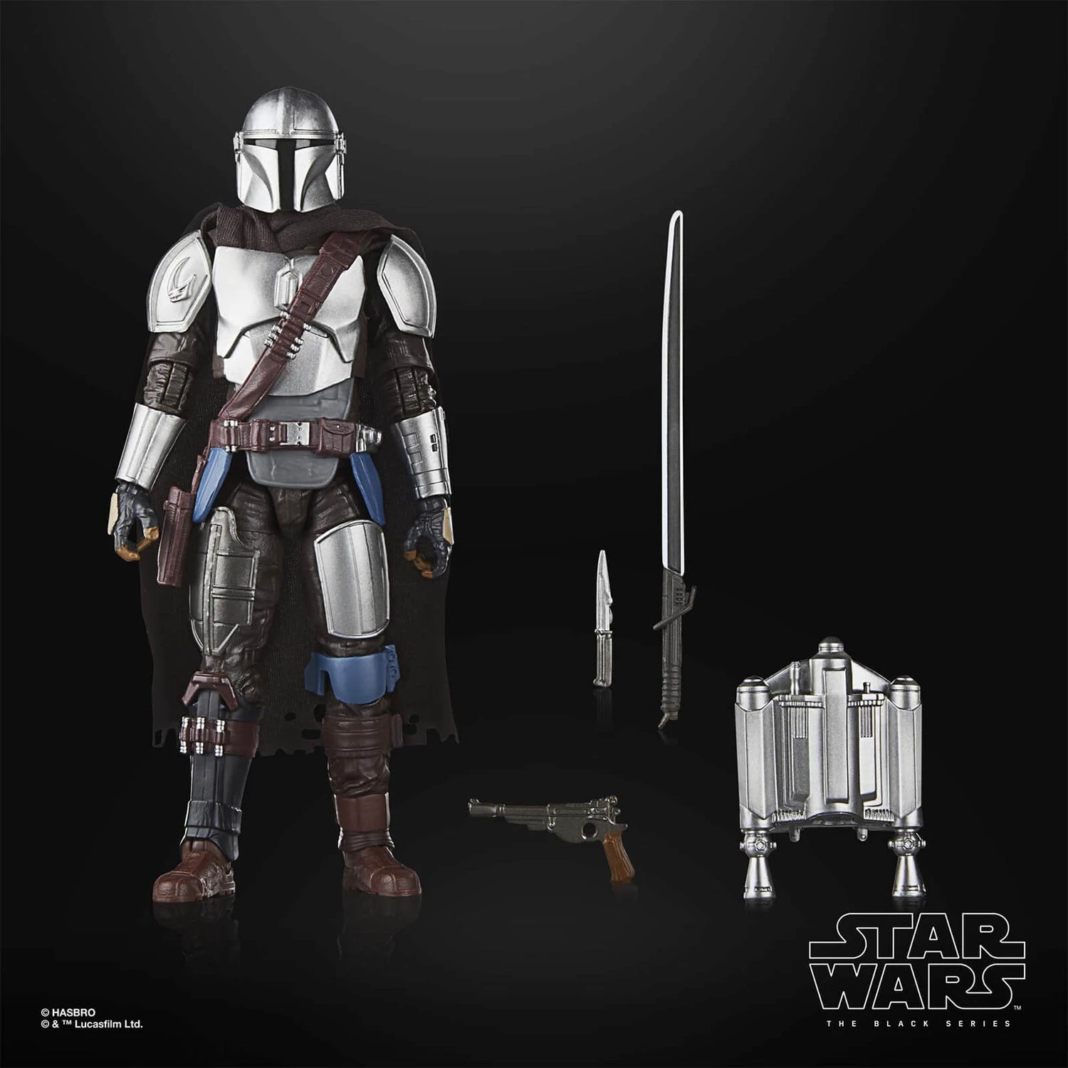 Hasbro Star Wars The Black Series The Mandalorian (Glavis Ringworld) Action Figure 9 Hasbro Star Wars The Black Series The Mandalorian (Glavis Ringworld) Action Figure - Image 7