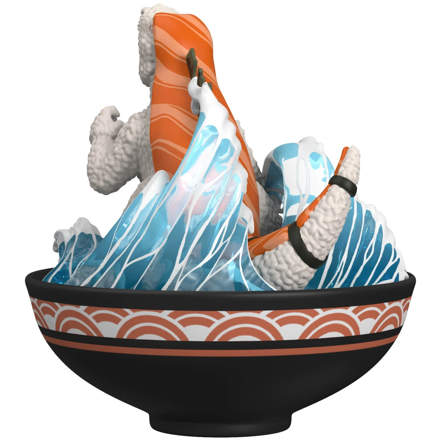 Mighty Jaxx Sushizilla By Ilustrata 10" Collectible Figure 8 Mighty Jaxx Sushizilla By Ilustrata 10" Collectible Figure - Image 6