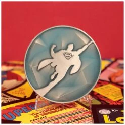 Superman 85th Anniversary Medallion -Television Action Figures Shop 14851055 1625059998567273