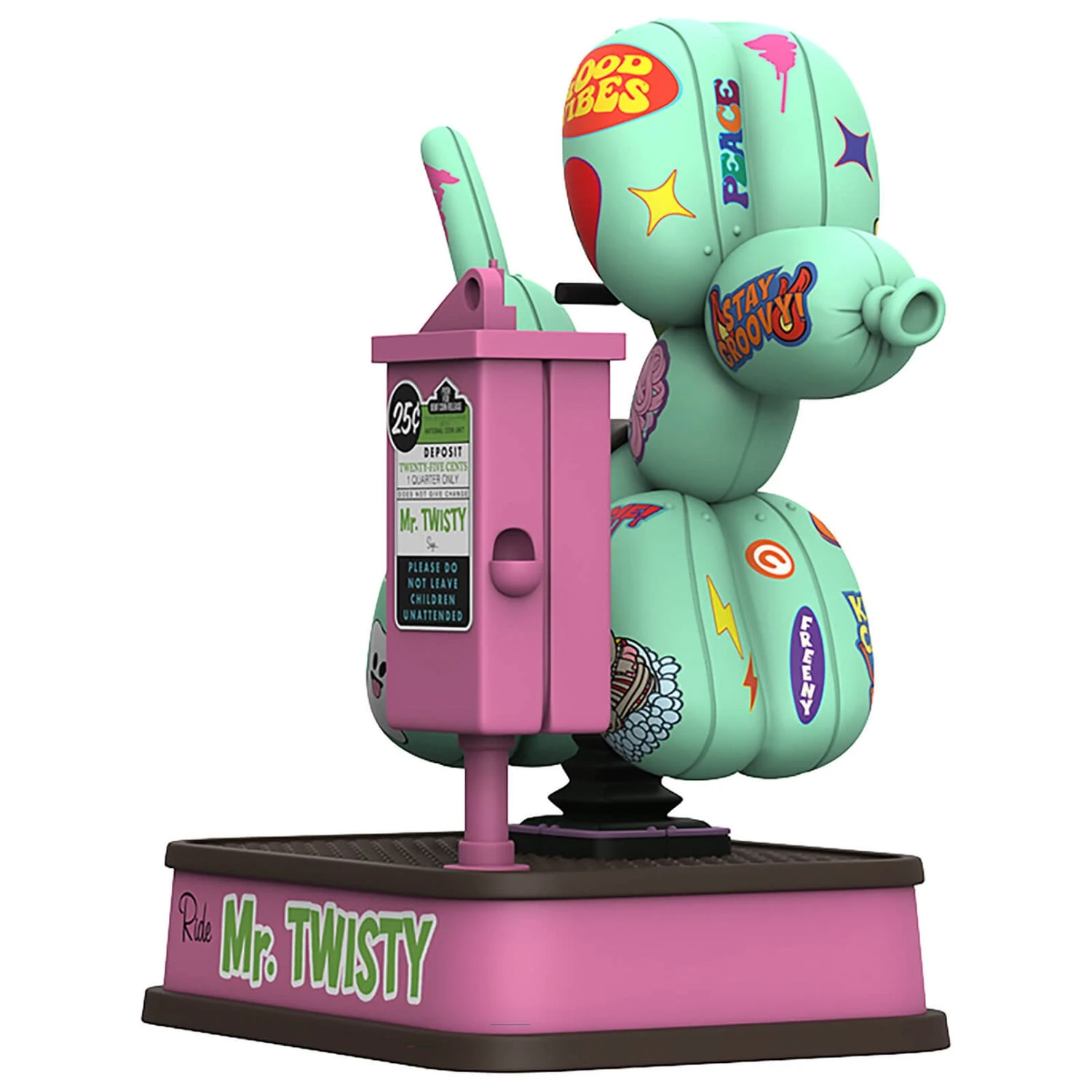 Mr. Twisty (Vandalised Edition) By Jason Freeny 3 Mr. Twisty (Vandalised Edition) By Jason Freeny