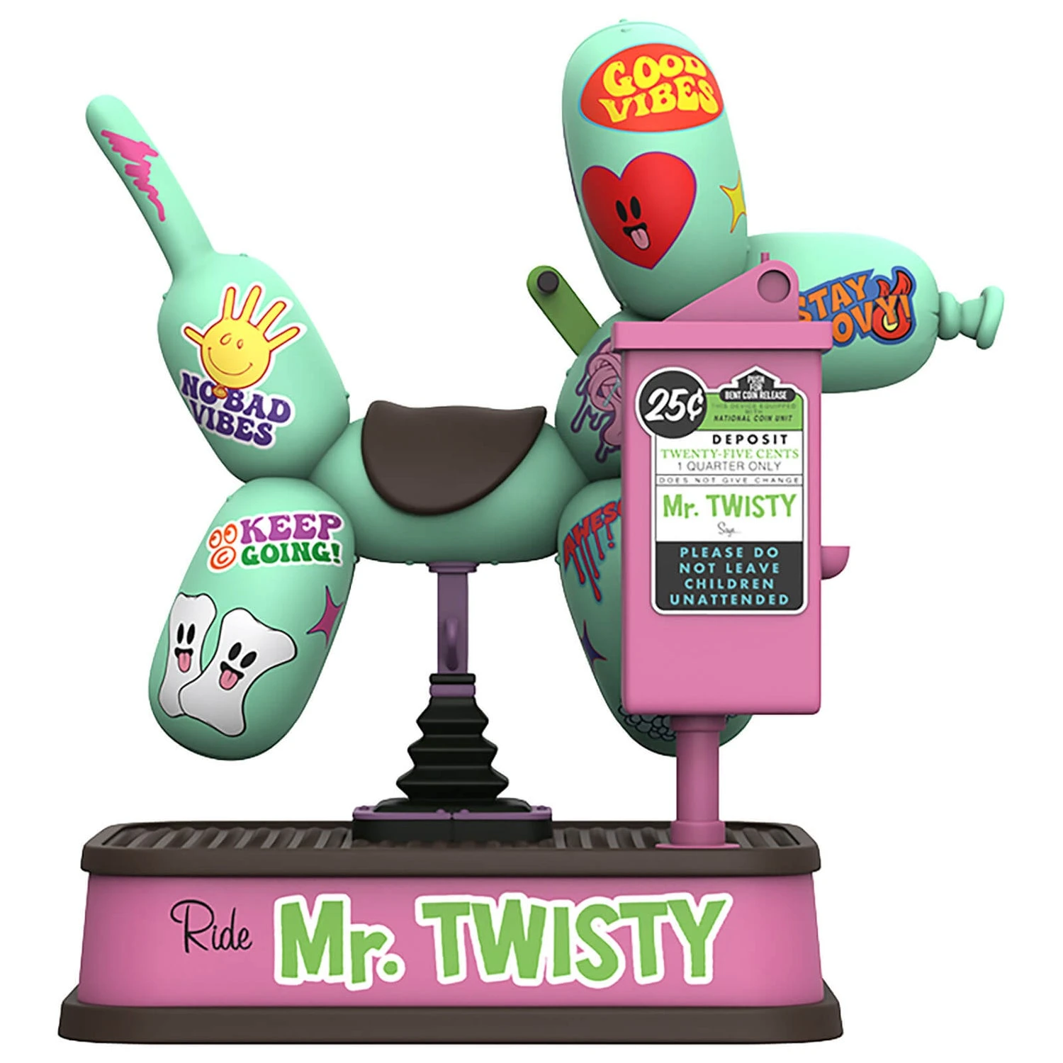 Mr. Twisty (Vandalised Edition) By Jason Freeny 10 Mr. Twisty (Vandalised Edition) By Jason Freeny - Image 8