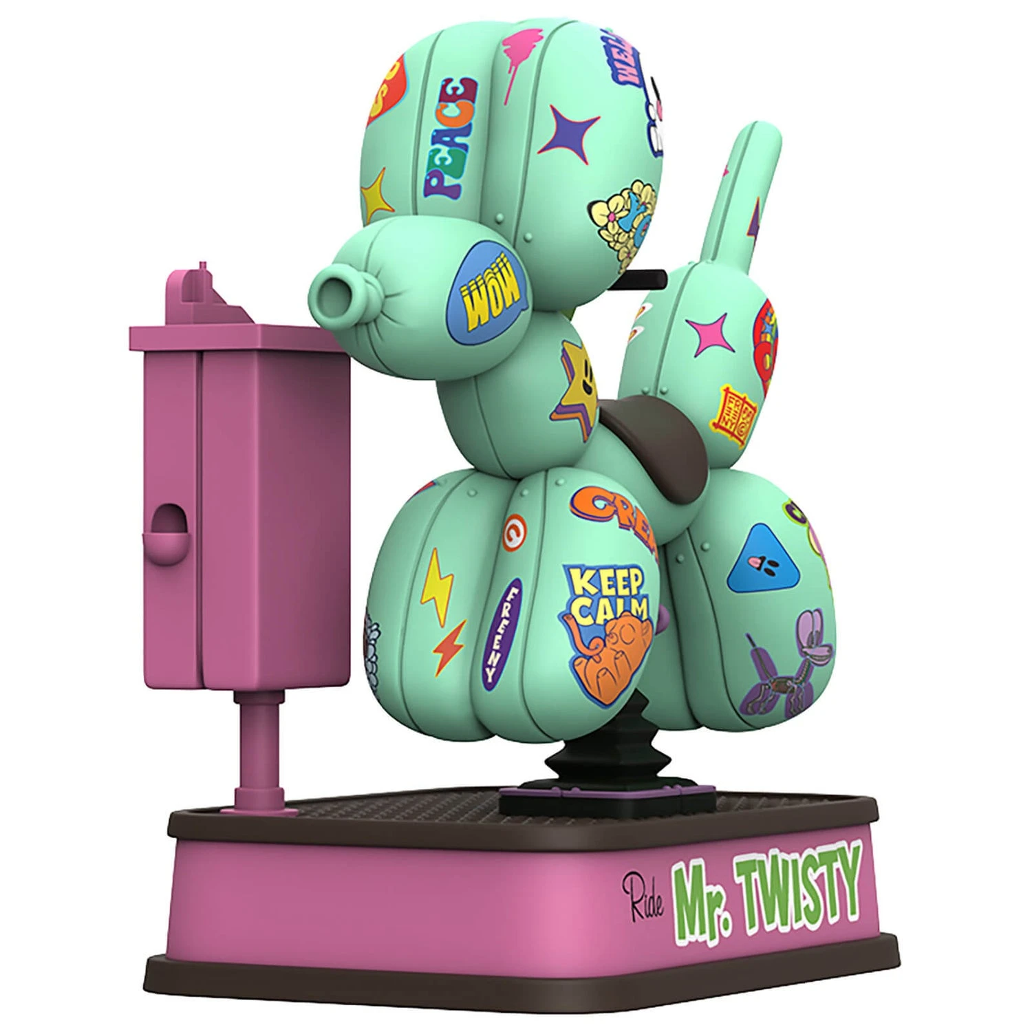 Mr. Twisty (Vandalised Edition) By Jason Freeny 8 Mr. Twisty (Vandalised Edition) By Jason Freeny - Image 6